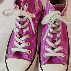 Pink Chuck Taylor High-Top Converse